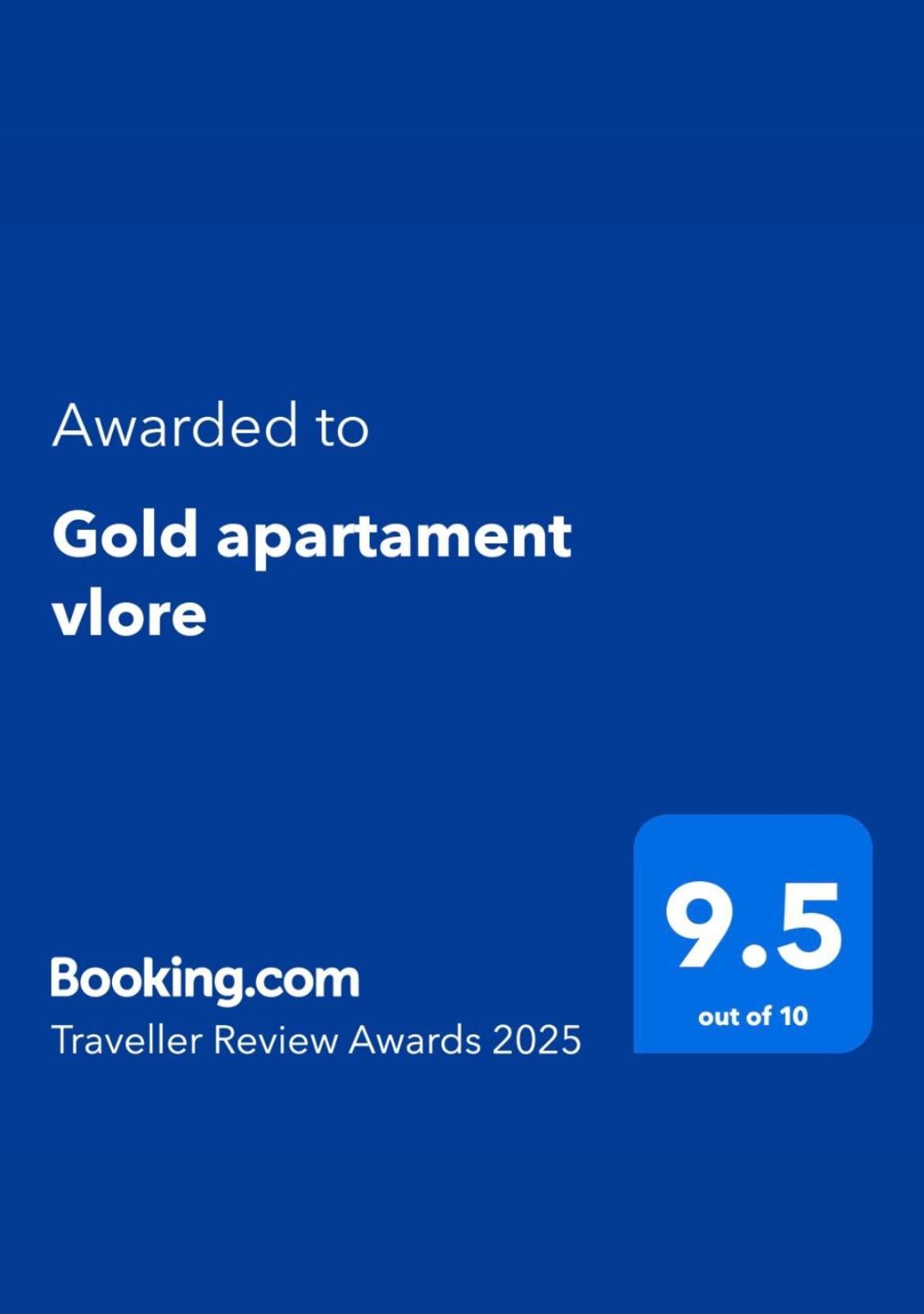 Gold Apartament Влёра Экстерьер фото